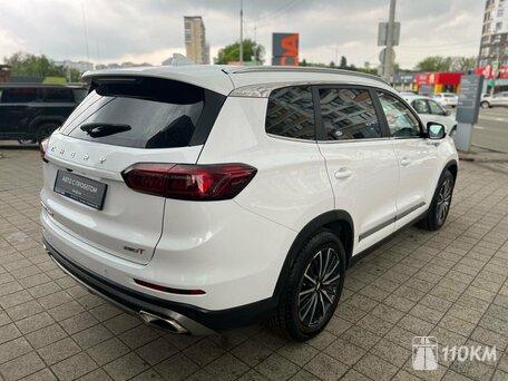 Chery, Tiggo 8 Pro, 1600, 197, бензин, внедорожник, робот, передний привод, среднее состояние, левый, белый, 1 850 000 ₽