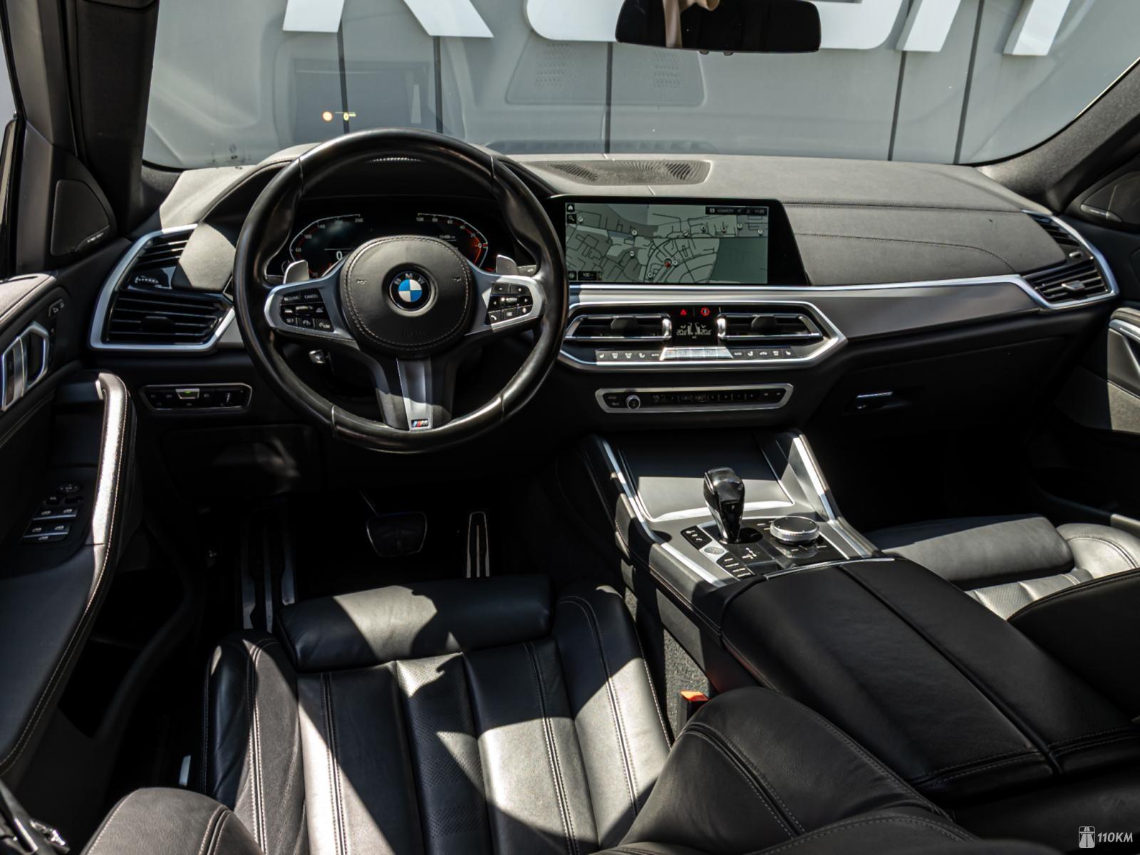 BMW, X6, III (G06), 2998, 340, бензин, внедорожник, автомат, полный привод, среднее состояние, левый, белый, 8 190 000 ₽