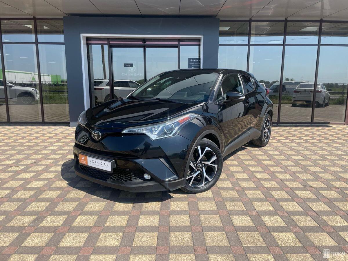 Toyota, C-HR, 1986, 148, бензин, внедорожник, вариатор,  привод, среднее состояние, левый, черный, 2 080 000 ₽