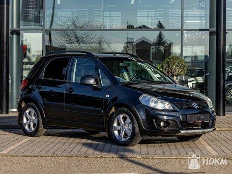 Suzuki, SX4, 1600, 112, бензин, хэтчбек, автомат, передний привод, среднее состояние, левый, черный, 1 095 000 ₽