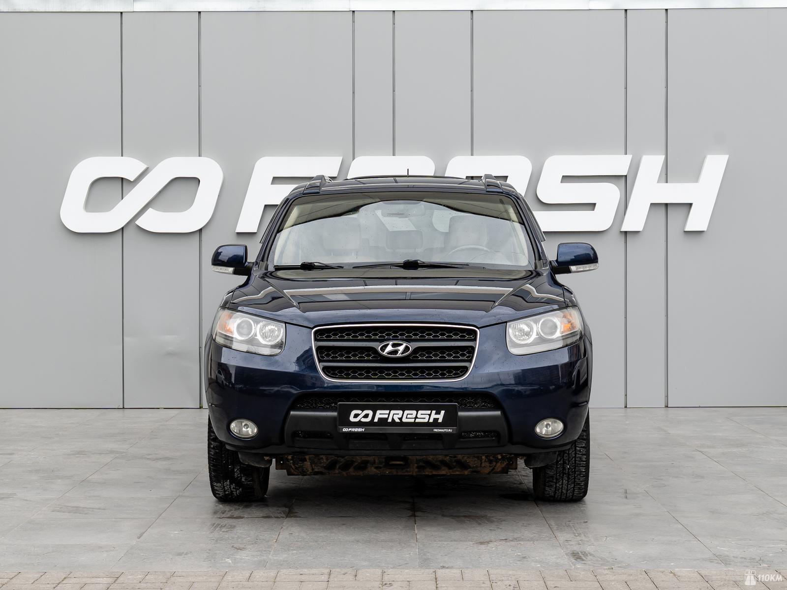 Hyundai, Santa Fe, II, 2188, 150, дизель, внедорожник, автомат, полный привод, среднее состояние, левый, синий, 1 180 000 ₽