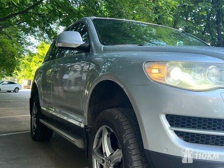 Volkswagen, Touareg, 3600, 280, бензин, внедорожник, автомат, полный привод, среднее состояние, левый, серебряный, 1 250 000 ₽