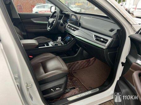 Chery, Tiggo 8 Pro, 1600, 197, бензин, внедорожник, робот, передний привод, среднее состояние, левый, белый, 1 850 000 ₽